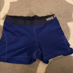 3 inch Nike Pro Shorts